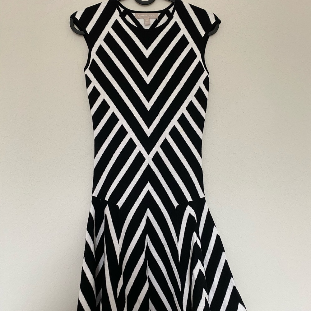 Black & White mini dress